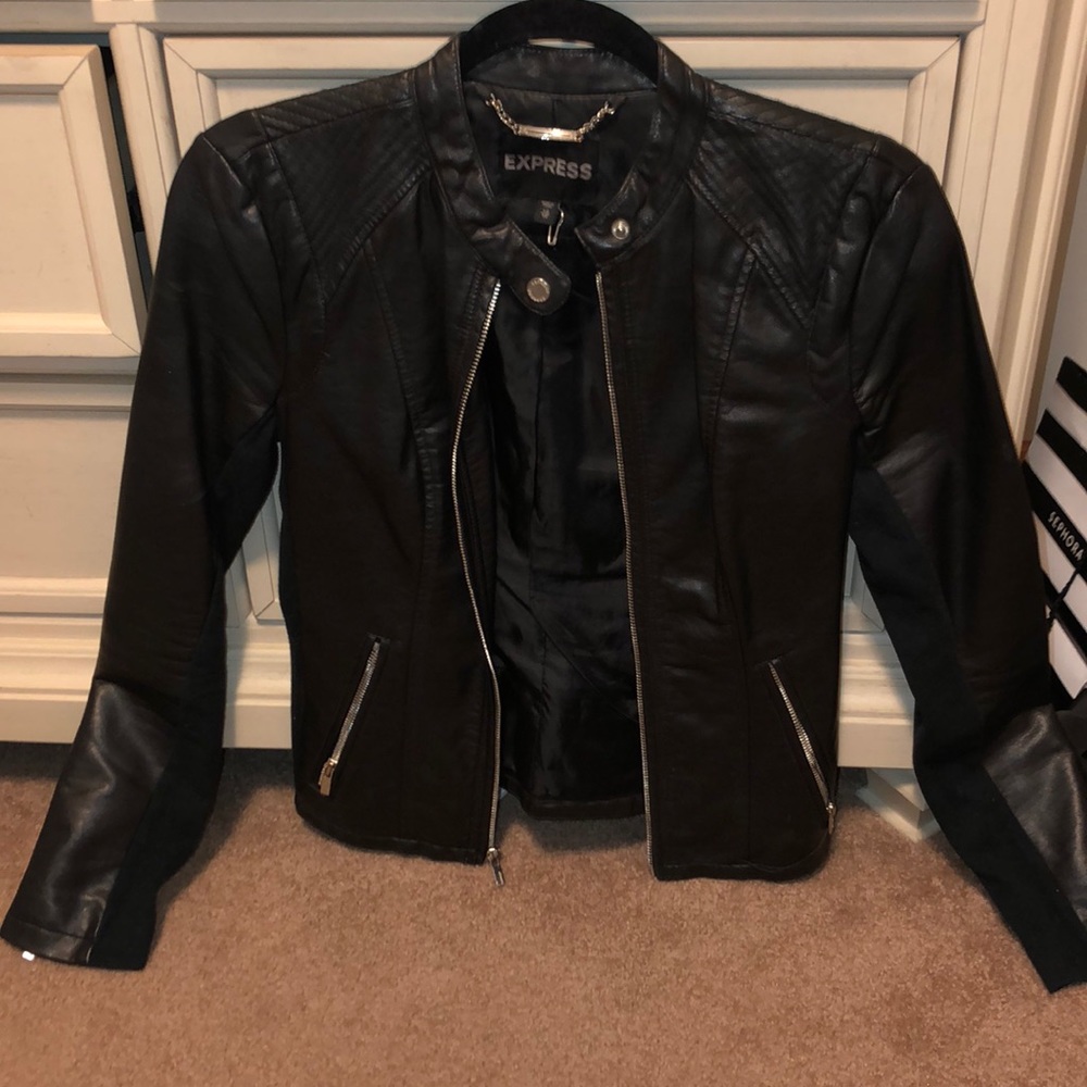 Leather jacket
